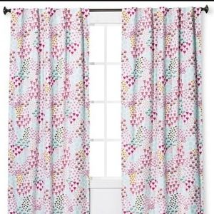 Target Pillowfort floral curtain panels